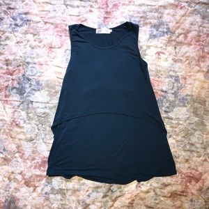 Nursing Tank Top - Latched Mama XS - Teal